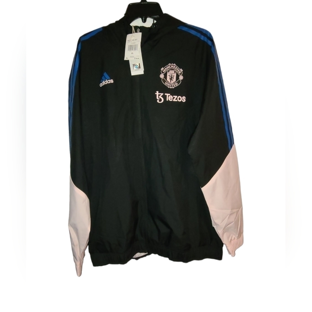 Adidas Men's Manchester United Condivo 22/23 All Weather Jacket